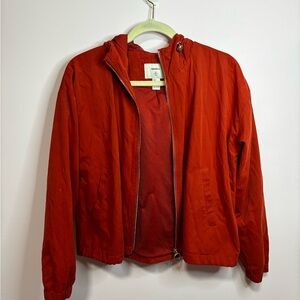Red Hooded Jacket